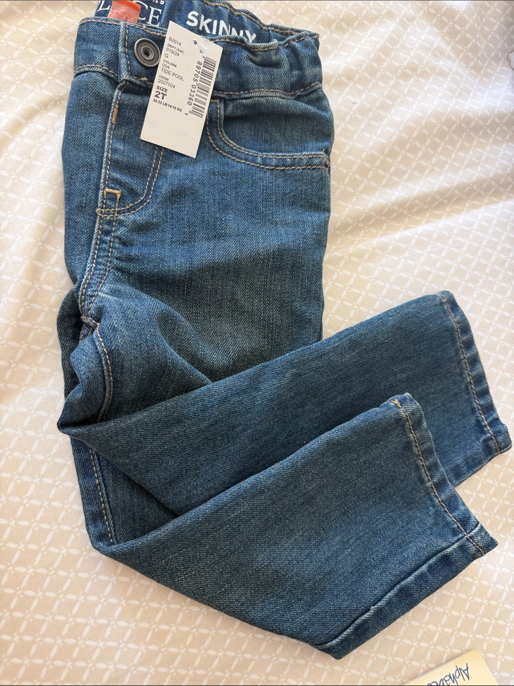 Children's Skinny Jeans - Medium Blue Denim boys 2T